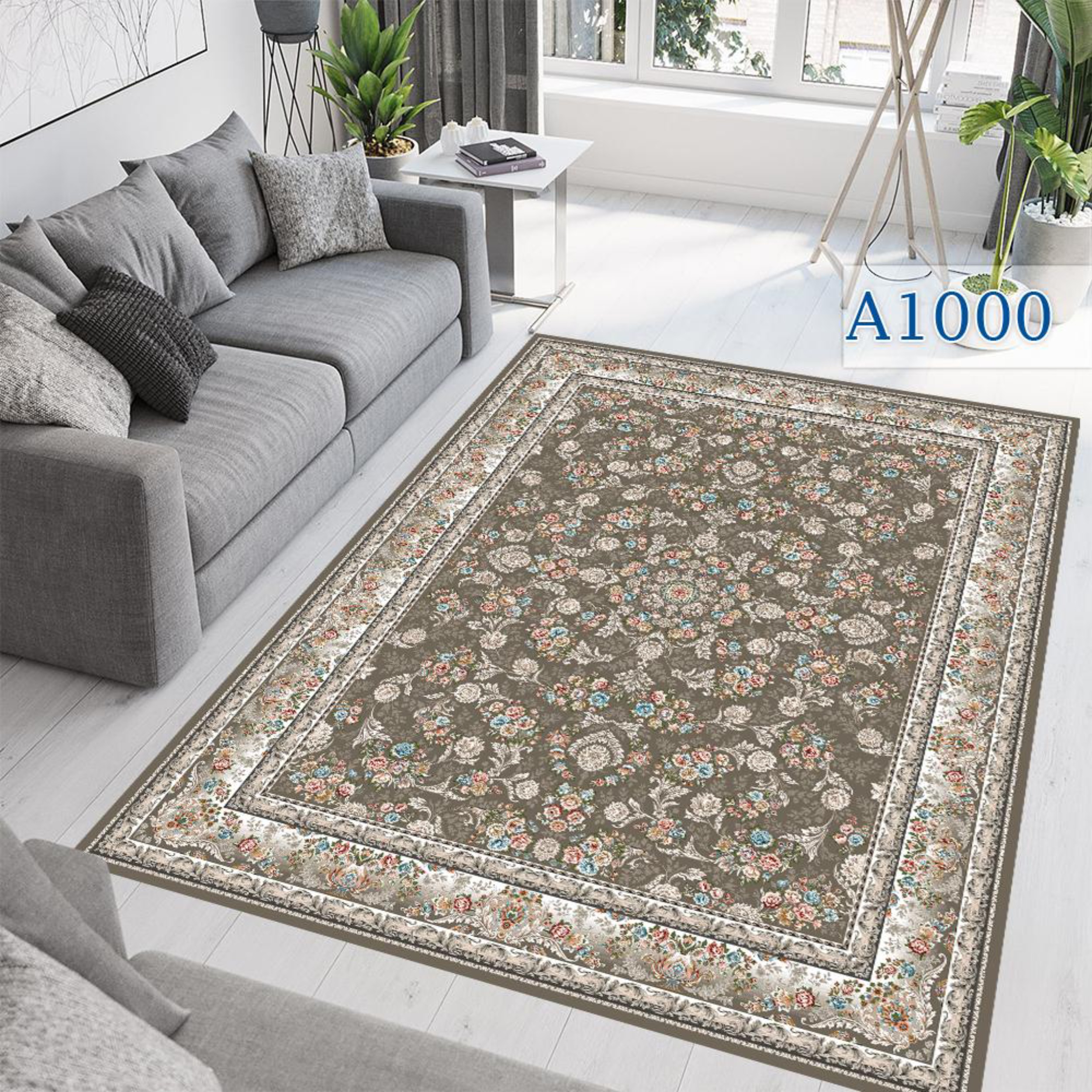 فرشینه طرح فرش کد F1000